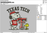 Snoopytech Text Embroidery File 6 sizes