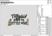 Themantext 01 Embroidery File 6 sizes