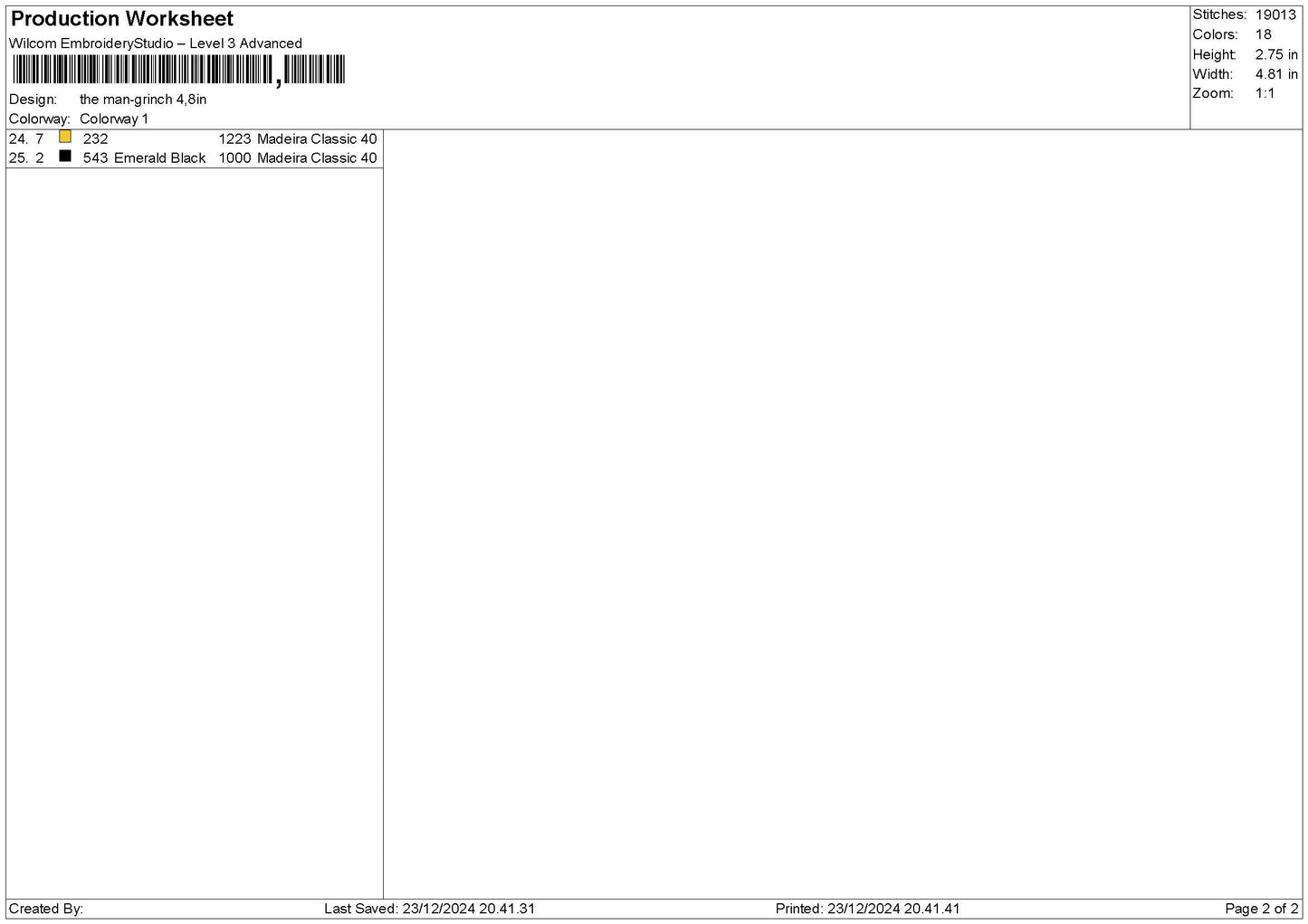 Themantext 01 Embroidery File 6 sizes