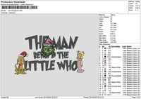 Themantext 01 Embroidery File 6 sizes