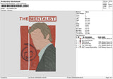 Mentalist Text Embroidery File 6 sizes