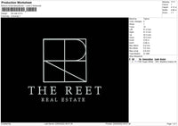 The Reet Embroidery File 4 size