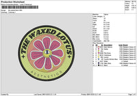 Lotuscircle01 Embroidery File 6 sizes