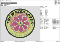 Lotuscircle01 Embroidery File 6 sizes