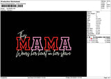 Mamatext 2212 Embroidery File 6 sizes