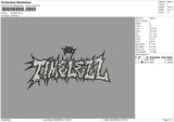 Timelezz Embroidery File 6 sizes