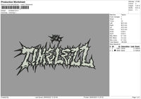 Timelezz Embroidery File 6 sizes