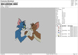 Tomjerry0501 Embroidery File 6 sizes