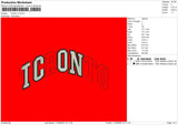 Toronto V3 Embroidery File 6 sizes