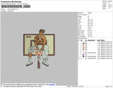 Tupac Basket Embroidery File 4 size