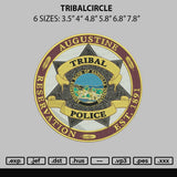 Tribalcircle Embroidery File 6 sizes