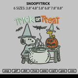 Snoopytrick Embroidery File 6 sizes