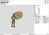 Troweltext Embroidery File 6 sizes