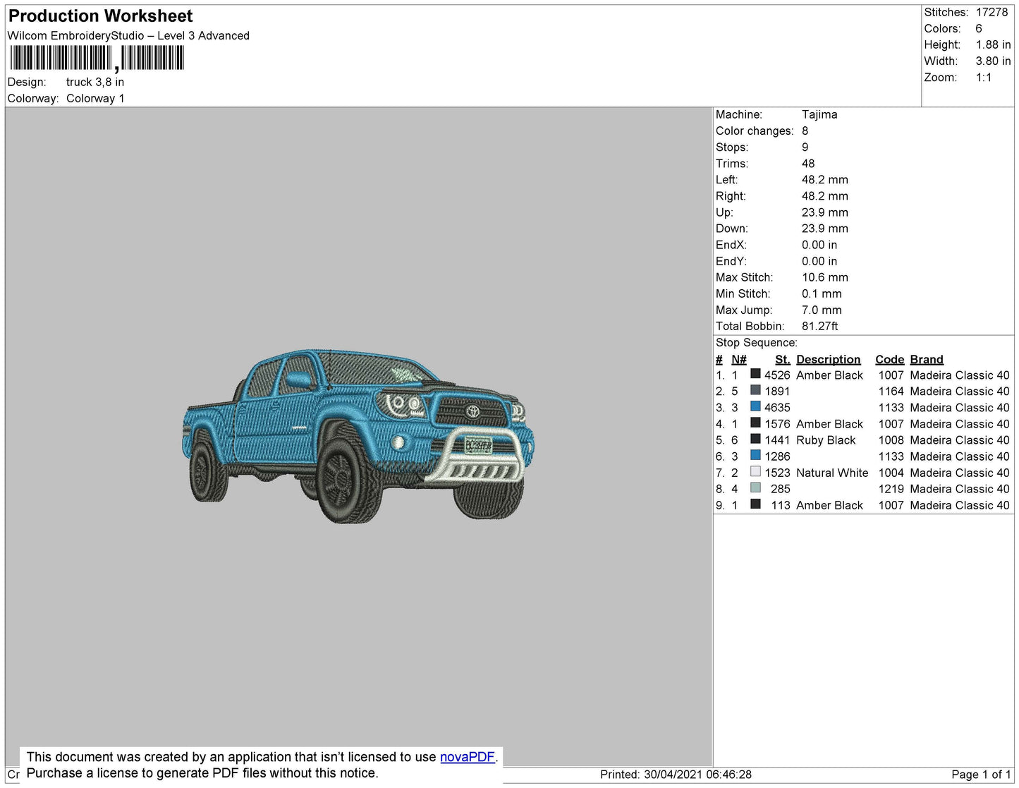 Blue Truck