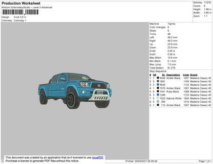 Blue Truck