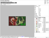 Ulquiorra Embroidery File 4 size