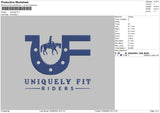 Uniquely Embroidery File 6 sizes