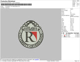 University Of Redlans Embroidery File 4 size