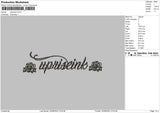 upriswink Embroidery File 5 sizes