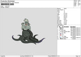 Ursula 01 Embroidery File 6 sizes