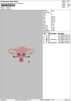 Uteruschibi Embroidery File 6 sizes