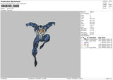 Venom Embroidery File 4 size