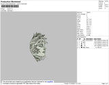 Vignet Embroidery File 4 size