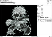 Vinland Saga Embroidery File 4 size