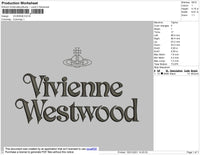 Vvene Wstwd Embroidery File 5 size