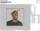 Vince Staples Embroidery File 4 size