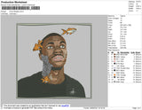 Vince Staples Embroidery File 4 size