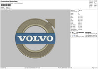 Volvo Embroidery File 4 size