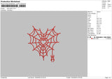 Spiderlove Embroidery File 6 sizes