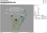 Statue Embroidery File 6 sizes