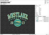 Westlake Embroidery File 6 sizes