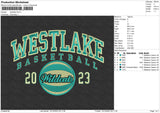 Westlake Embroidery File 6 sizes