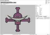 Whitebeard Embroidery File 4 size