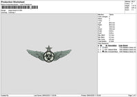 Wings V01 02 03 Embroidery 3 Files