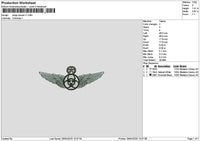 Wings V01 02 03 Embroidery 3 Files