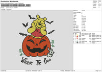 Winniepumpkin24 Embroidery File 6 sizes