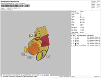 Winnie The Pooh 02 Embroidery File 4 size