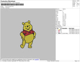 Winnie The Pooh Embroidery File 4 size