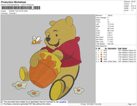 Winnie The Pooh 02 Embroidery File 4 size