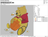 Winnie The Pooh 02 Embroidery File 4 size