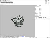 Ween Boognish Embroidery File 4 size