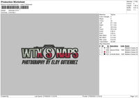 Snaps Embroidery File 6 sizes
