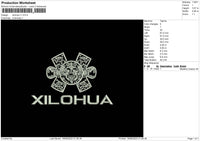 Xilohua V1 Embroidery File 6 sizes