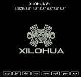 Xilohua V1 Embroidery File 6 sizes