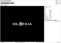 Xilohua V2 Embroidery File 6 sizes