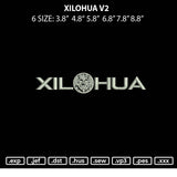 Xilohua V2 Embroidery File 6 sizes